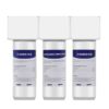 three stages underink water filter PP UF ACF