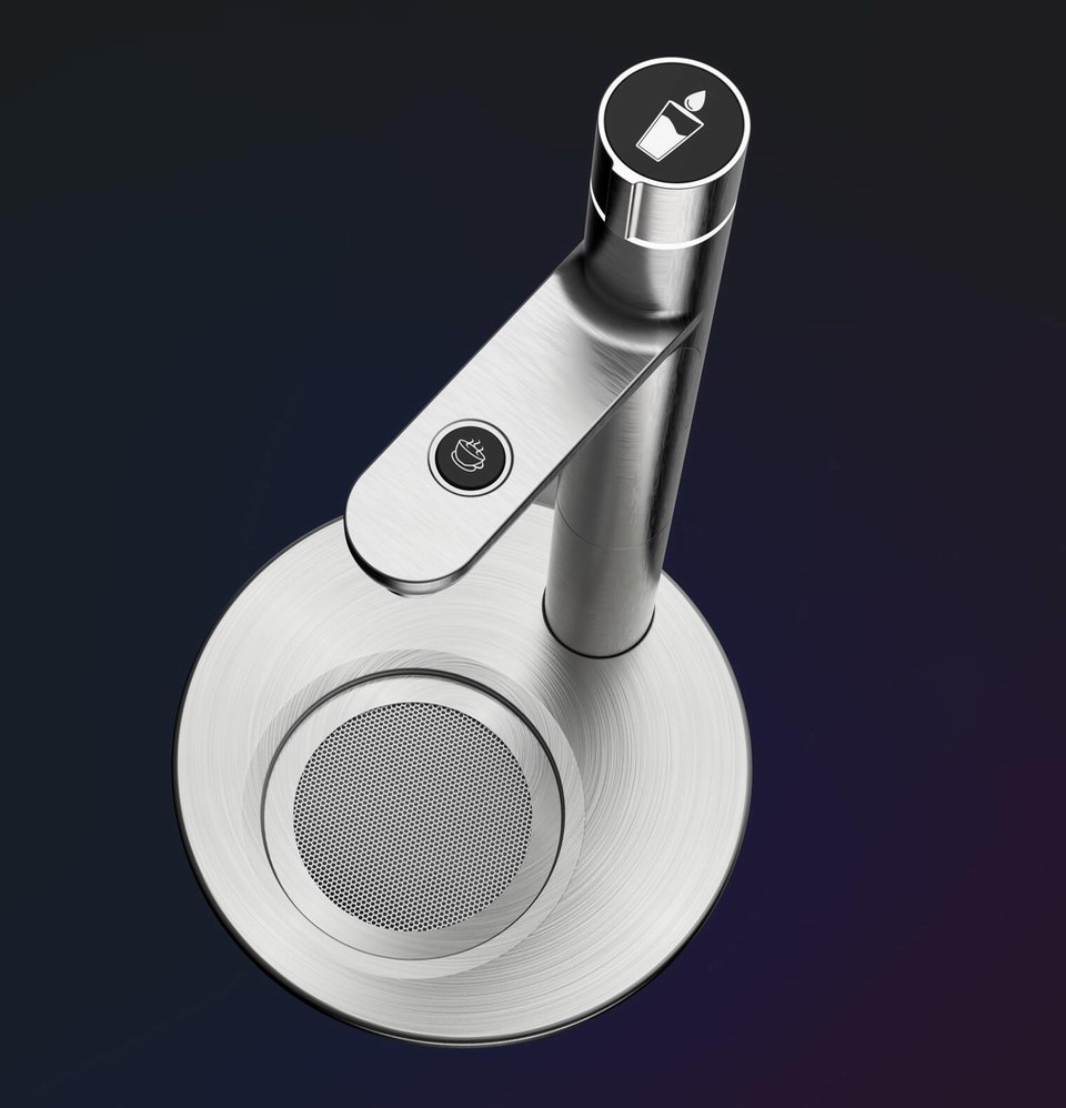 Chilling sparkling boiling water multi-functional tap